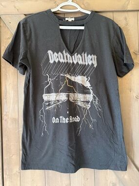 Ardene Black Tee with Branded Neck Tag